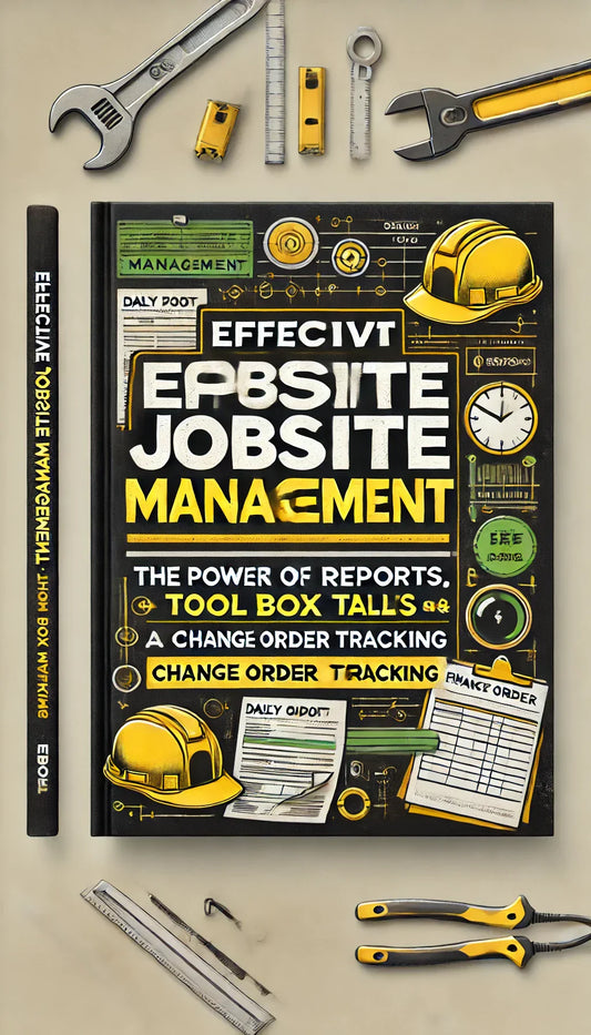 Effective Jobsite Management: The Power of Reports, Tool Box Talks, and Change Order Tracking