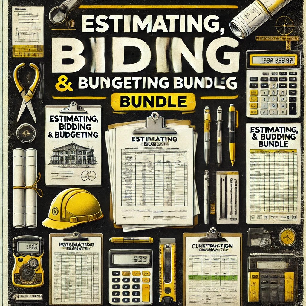 Estimating, Bidding & Budgeting Bundle