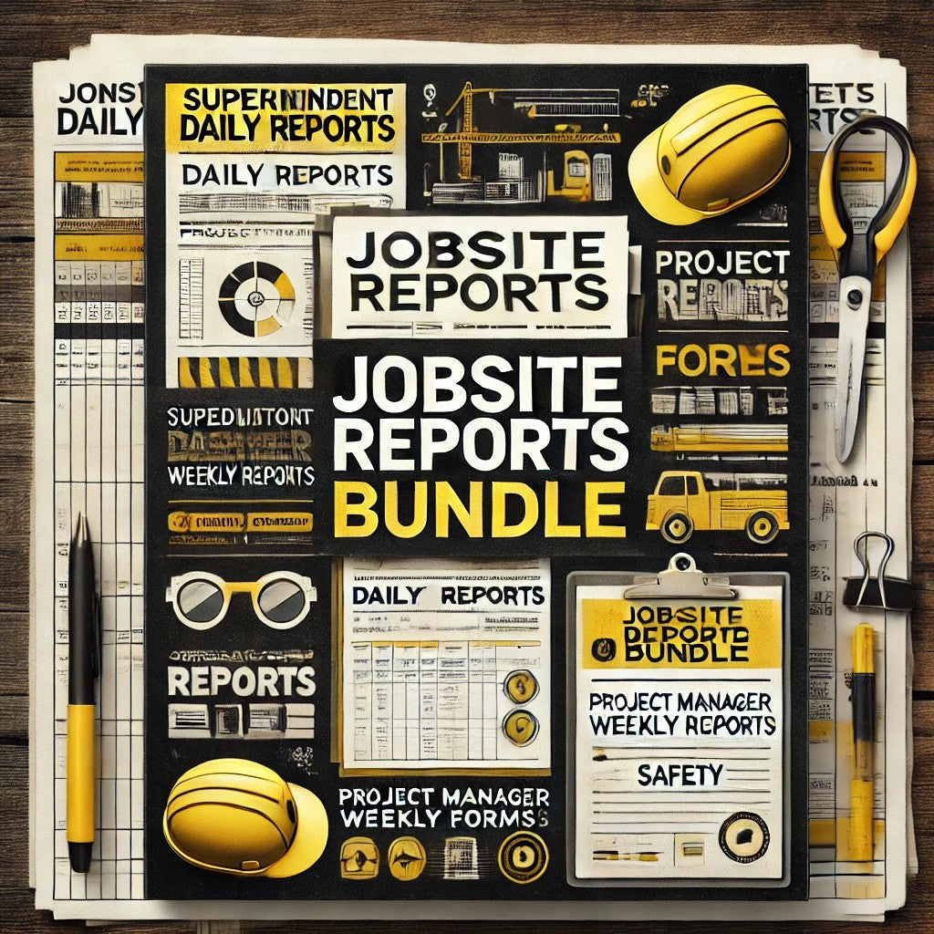 Jobsite and Project Reports Bundle