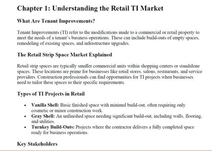 How to Get into Retail Spaces for Tenant Upfit Construction (TI Projects)